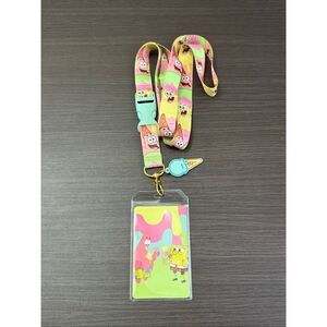 Loungefly SpongeBob SquarePants Patrick & SpongeBob Ice Cream Lanyard